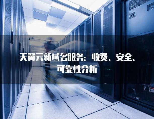 天翼云新域名服务:收费、安全、可靠性分析