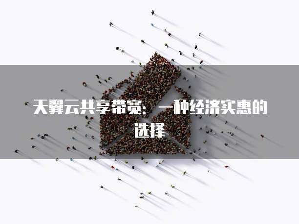 天翼云共享带宽:一种经济实惠的选择