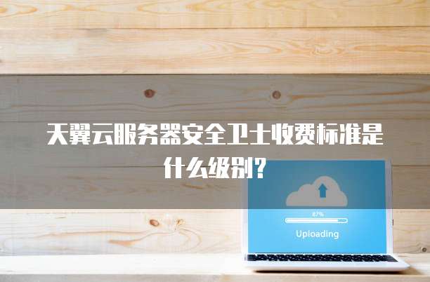 天翼云服务器安全卫士收费标准是什么级别?