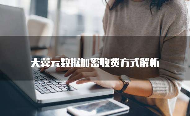 天翼云数据加密收费方式解析