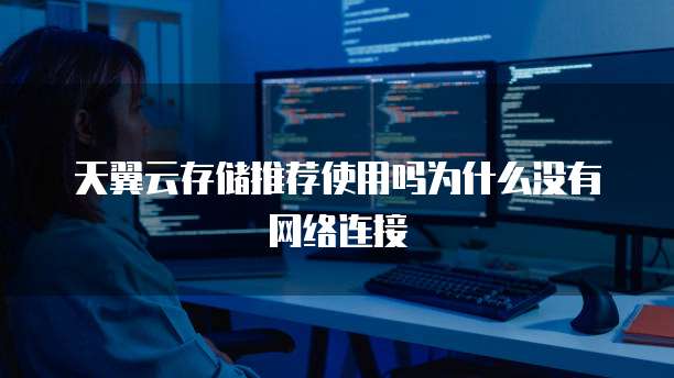 天翼云存储推荐使用吗为什么没有网络连接