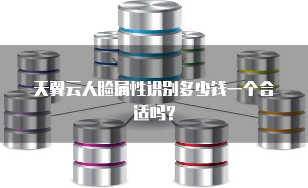 天翼云人脸属性识别多少钱一个合适吗?