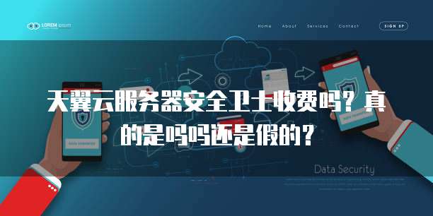 天翼云服务器安全卫士收费吗?真的是吗吗还是假的?