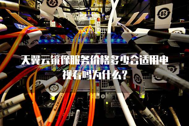 天翼云镜像服务价格多少合适用电视看吗为什么?