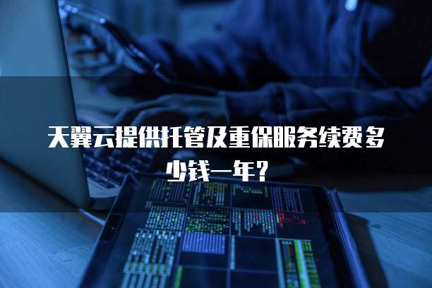 天翼云提供托管及重保服务续费多少钱一年?