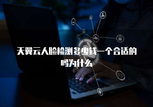 天翼云人脸检测多少钱一个合适的吗为什么