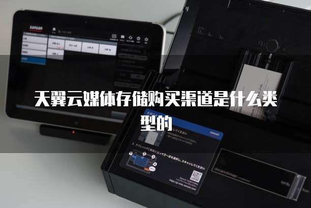 天翼云媒体存储购买渠道是什么类型的