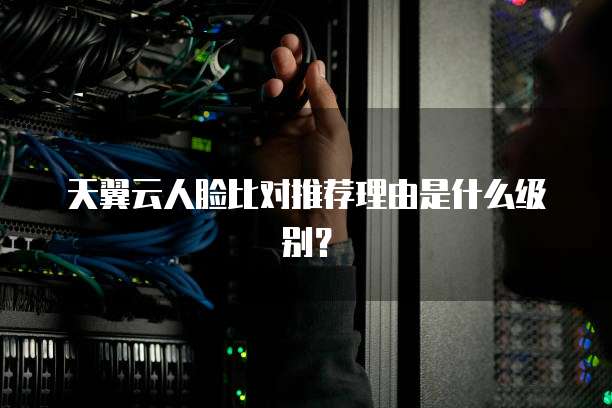 天翼云人脸比对推荐理由是什么级别?