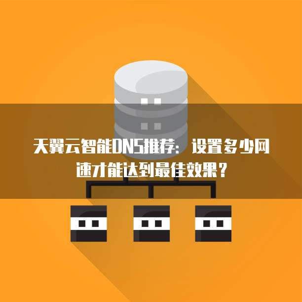 天翼云智能DNS推荐:设置多少网速才能达到最佳效果?