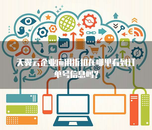 天翼云企业应用折扣在哪里看到订单号信息吗?