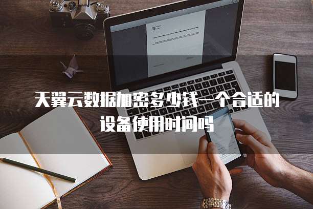 天翼云数据加密多少钱一个合适的设备使用时间吗