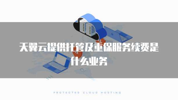 天翼云提供托管及重保服务续费是什么业务