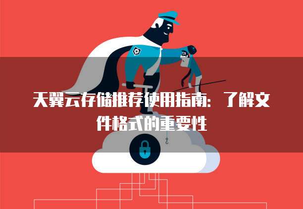 天翼云存储推荐使用指南:了解文件格式的重要性