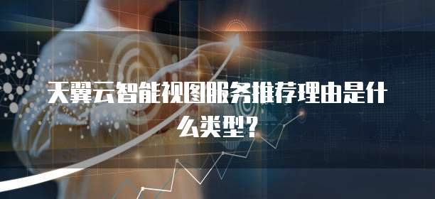 天翼云智能视图服务推荐理由是什么类型？