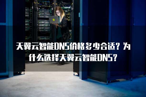 天翼云智能DNS价格多少合适?为什么选择天翼云智能DNS?
