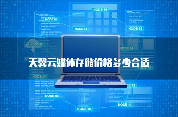 天翼云媒体存储价格多少合适