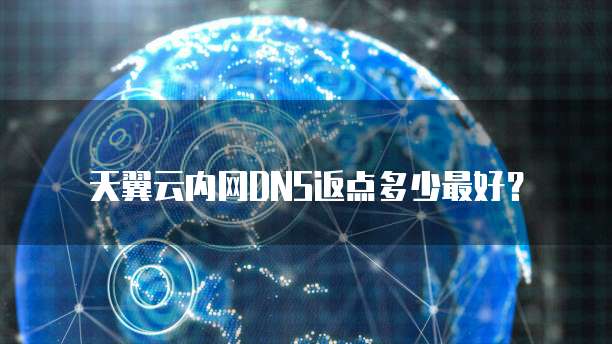 天翼云内网DNS返点多少最好?