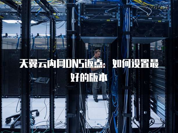 天翼云内网DNS返点：如何设置最好的版本