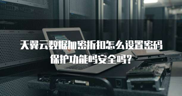 天翼云数据加密折扣怎么设置密码保护功能吗安全吗?
