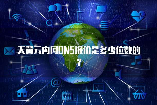 天翼云内网DNS报价是多少位数的?