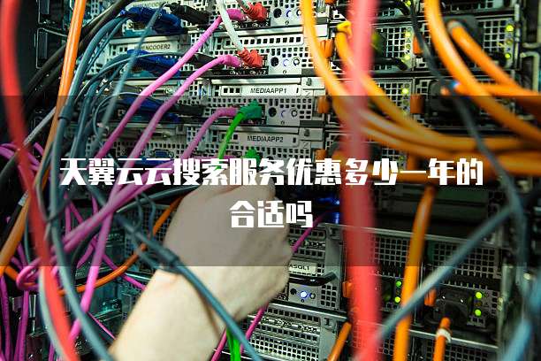 天翼云云搜索服务优惠多少一年的合适吗