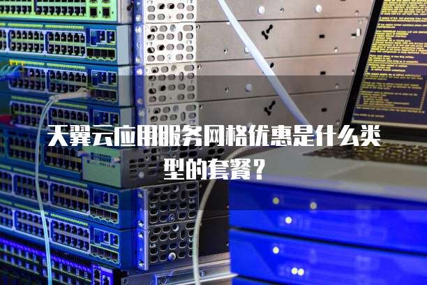 天翼云应用服务网格优惠是什么类型的套餐？