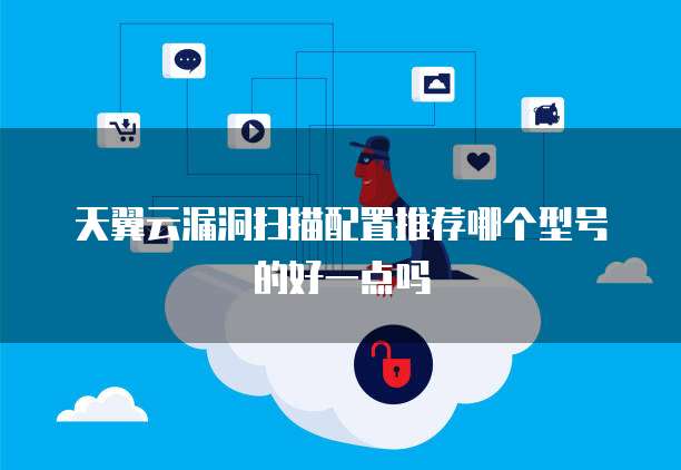 天翼云漏洞扫描配置推荐哪个型号的好一点吗