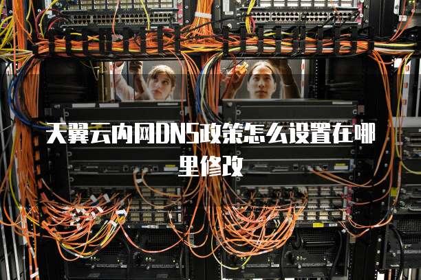 天翼云内网DNS政策怎么设置在哪里修改