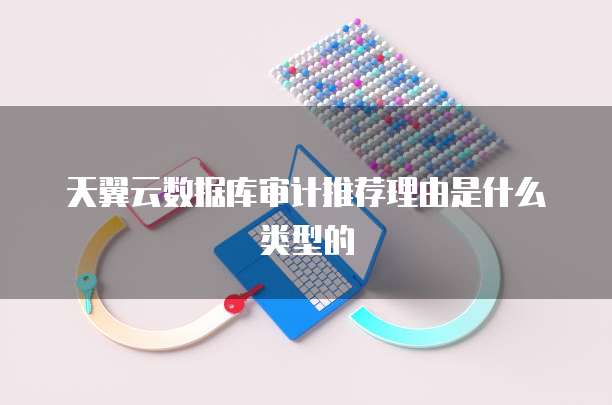 天翼云数据库审计推荐理由是什么类型的