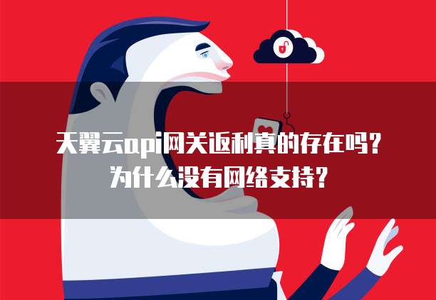 天翼云api网关返利真的存在吗?为什么没有网络支持?