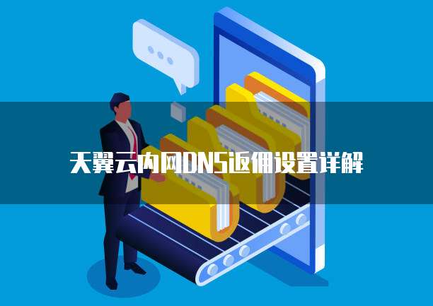 天翼云内网DNS返佣设置详解