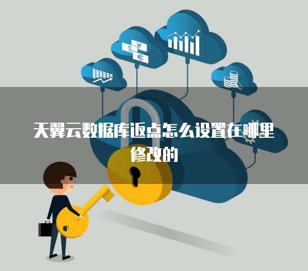 天翼云数据库返点怎么设置在哪里修改的