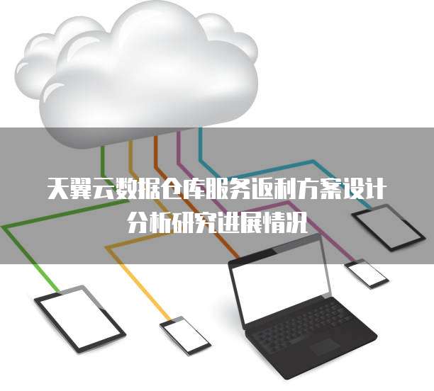 天翼云数据仓库服务返利方案设计分析研究进展情况
