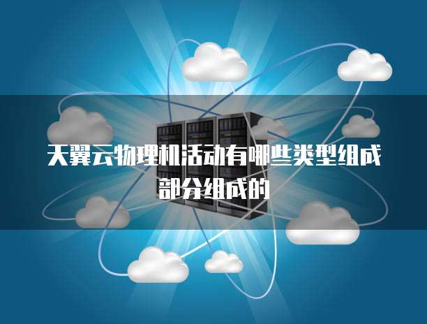 天翼云物理机活动有哪些类型组成部分组成的