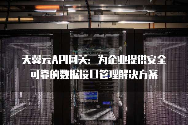 天翼云API网关:为企业提供安全可靠的数据接口管理解决方案