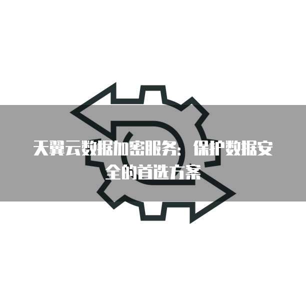 天翼云数据加密服务:保护数据安全的首选方案