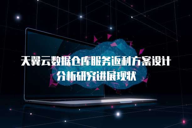 天翼云数据仓库服务返利方案设计分析研究进展现状