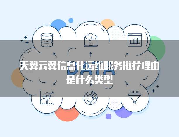 天翼云翼信息化运维服务推荐理由是什么类型