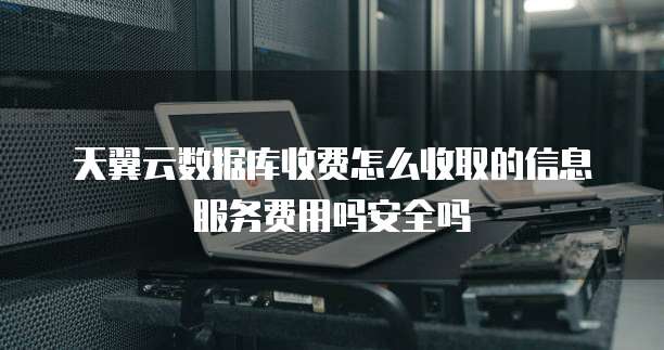 天翼云数据库收费怎么收取的信息服务费用吗安全吗