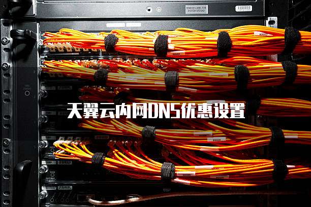 天翼云内网DNS优惠设置