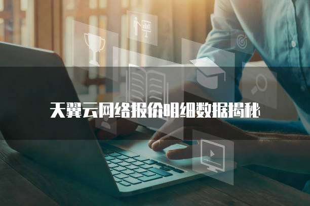 天翼云网络报价明细数据揭秘