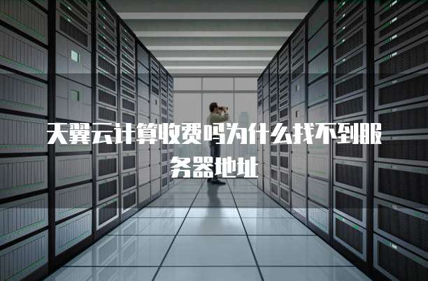 天翼云计算收费吗为什么找不到服务器地址