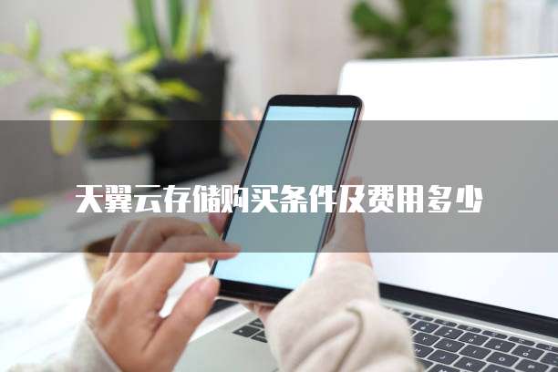 天翼云存储购买条件及费用多少