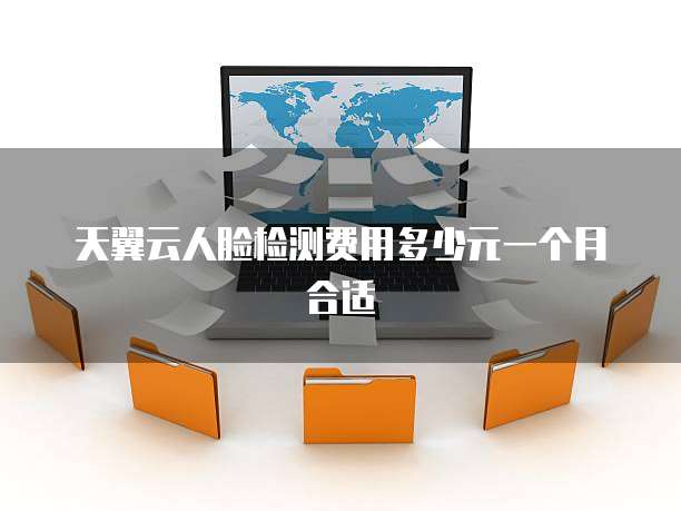 天翼云人脸检测费用多少元一个月合适