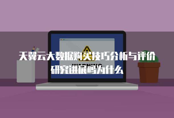 天翼云大数据购买技巧分析与评价研究进展吗为什么