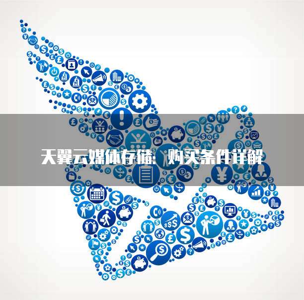 天翼云媒体存储：购买条件详解