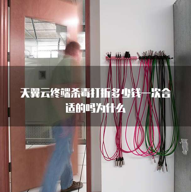 天翼云终端杀毒打折多少钱一次合适的吗为什么