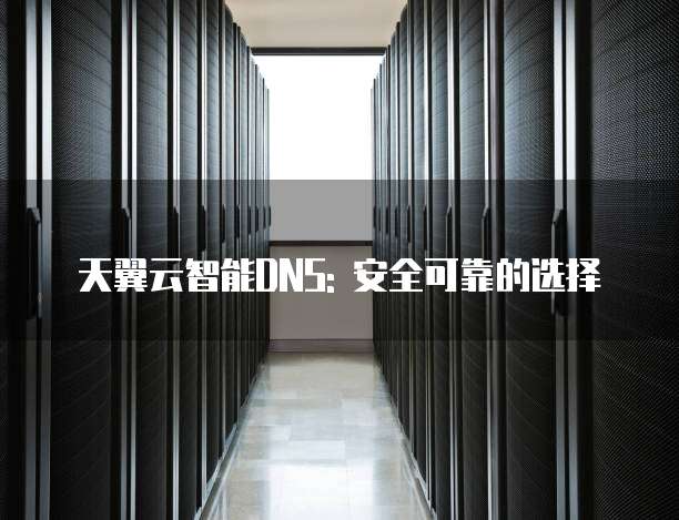 天翼云智能DNS: 安全可靠的选择