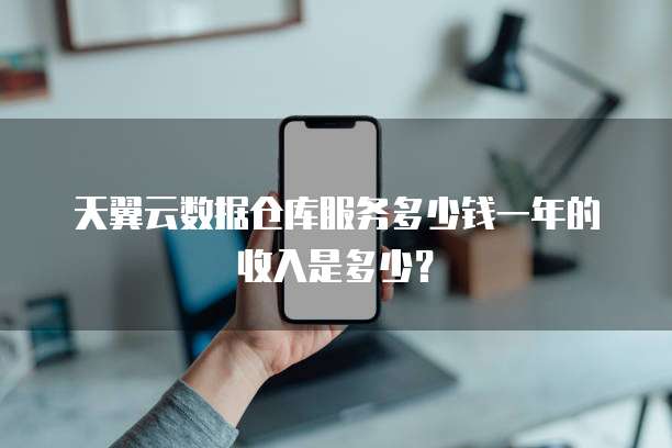 天翼云数据仓库服务多少钱一年的收入是多少?