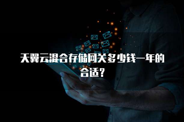 天翼云混合存储网关多少钱一年的合适?